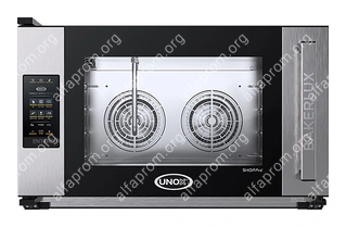 Печь конвекционная UNOX XEFT-04EU-EMRV без сливного отверстия