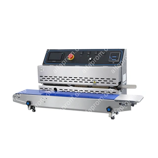 Горизонтальный конвейерный запайщик FRP-810I (нерж, каплеструйный принтер)