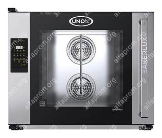 Печь конвекционная UNOX XEFT-06EU-ELRV-DR со сливным отверстием Печь конвекционная UNOX XEFT-06EU-ELRV-DR со сливным отверстием