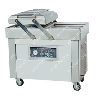 Напольная двухкамерная вакуум-упаковочная машина DZQ-400/2SB SS Напольная двухкамерная вакуум-упаковочная машина DZQ-400/2SB SS