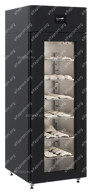 Шкаф холодильный POLAIR CS107 Bakery Br стеклянная дверь, черный, тип 2 Шкаф холодильный POLAIR CS107 Bakery Br стеклянная дверь, черный, тип 2