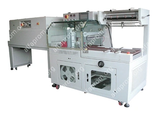 Аппарат для запайки и обрезки Hualian BSF-5545LE + термоусадочный тоннель BS-4525L