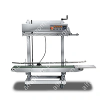 Роликовый (конвейерный) запайщик для тяжелых мешков FRCM-1120L SS (нерж., датер)